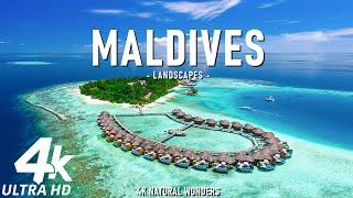 4K MALDIVES • Turquoise Waters, Luxurious Overwater Bungalows, Pristine Beauty of  Tropical Paradise