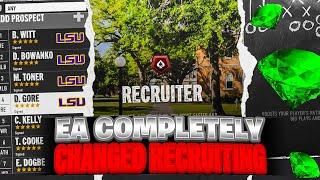 EA Completely Changed Recruiting in College Football 25 Dynasty