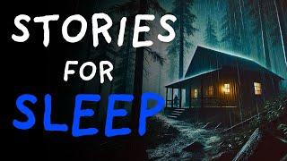 True Scary Stories Told to the Sound of Rain | Relax and Fall Asleep Quickly Vol. 105 l Black Screen