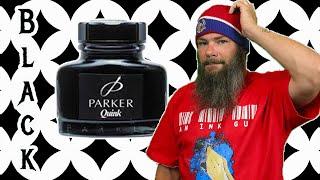 Parker Quink Permanent Black Fountain Pen Ink #fountainpenink #fountainpens