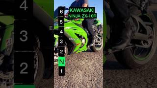 Maximum speed for each gear on a Kawasaki Ninja ZX-10R