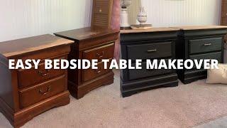 EASY Bedside Table Makeover!