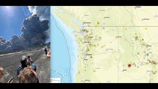 PACIFIC NORTHWEST ABOUT TO BLOW?!? PRESSURE BUILDING!  SIGNS FROM THE SUN*ETNA'S EXPLOSION