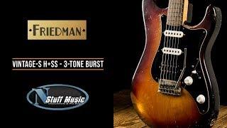 Friedman Vintage-S H+SS - 3-Tone Burst