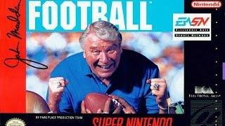 John Madden Football (Super Nintendo) - Washington at Atlanta