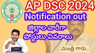 AP DSC Vacancies District wise 2024 | AP DSC latest News today | AP DSC syllabus & Exam pattern 2024