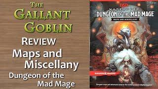 Maps and Miscellany - Dungeon of the Mad Mage - D&D