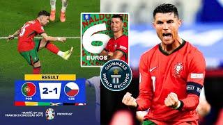  Remontada de PORTUGAL y Súper-Récord de CRISTIANO RONALDO en la Euro 2024 • Portugal 2-1 Czechia