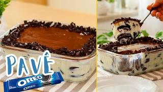 PAVÊ DE BISCOITO OREO - NÃO VAI AO FOGO - RECEITA FÁCIL - PARA FAMILIA OU FAÇA E VENDA -Dika da Naka