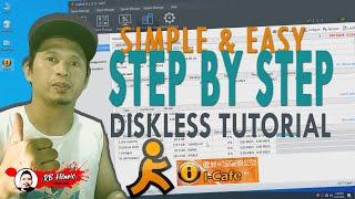 iCafe 8 DISKLESS FULL TUTORIAL | How to Diskless Setup | ICAFE DISKLESS | Simple & EASY