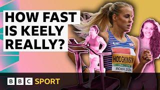 Could you keep up with Keely Hodgkinson's 800m pace? | Paris 2024 Olympics | BBC Sport