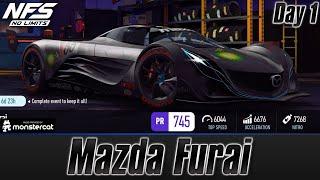 Need For Speed No Limits - Mazda Furai | Shadow Drifter | Day 1 | Lawbreaker