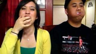 the "chubby bunny" game // randolph permejo vs. cathy nguyen
