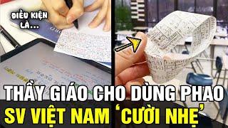 Thầy giáo Hàn cho DÙNG PHAO kèm điều kiện, nữ sinh VN hỏi dân mạng và nhận về cách cực hay | TÁM TV