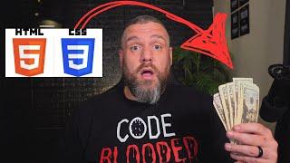 How To Make Money With JUST HTML, CSS, and JS