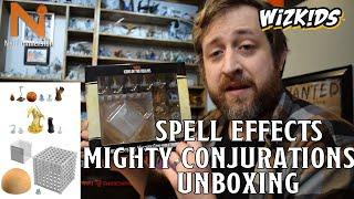 Spell Effects: Mighty Conjurations Miniature Unboxing (Wizkids) | Nerd Immersion