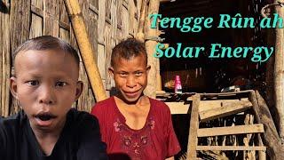 Tengge Rûn ah Solar  plate leh battery fans ten an chhawp sak ta..