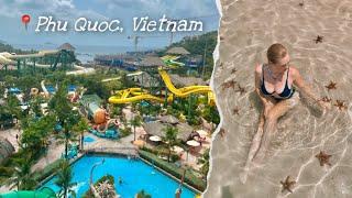 Starfish Beach & Water Park Island  Phu Quoc, Vietnam VLOG