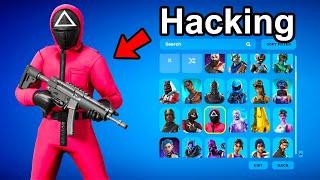 Hacking My Biggest Haters Fortnite Account!