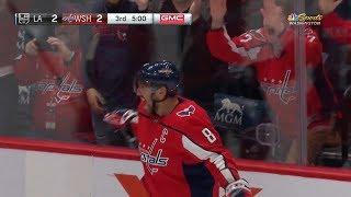 ALEX OVECHKIN VS LA KINGS (ALL TOUCHES) 04/04/2020 HAT-TRICK!!!