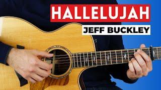 Hallelujah (Jeff Buckley) Fingerstyle Guitar Lesson - Six String Fingerpicking