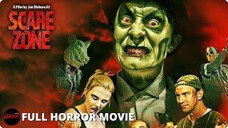 Horror Film SCARE ZONE - FULL MOVIE | Haunted house comedy slasher