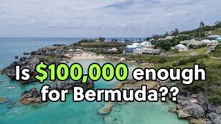 How much is a comfortable life in Bermuda?