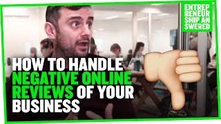 How to Handle Negative Online Reviews of Your Business