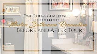 Chic Master Bath Renovation | Before and After Tour