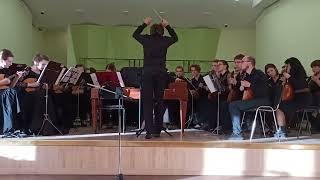 Оркестр народных инструментов ГМПИ имени М Ипполитова-Иванова!