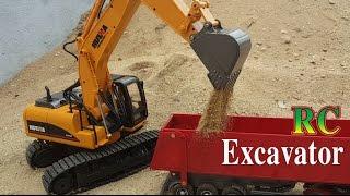 Excavator RC Review | Huina Toys 1550