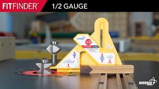 Introducing FITFINDER 1/2 Gauge, Automatic Center-Finder By Microjig