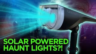 Solar Powered Lights for Halloween?!  - AiDot Linkind Smart Solar Spotlight