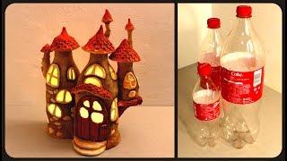 DIY Fairy House Lamp Using Coke Plastic Bottles