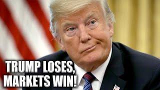 U.S. Stock Markets Rally When Trump LOSES