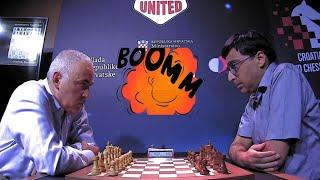 GARRY KASPAROV VS VISWANATHAN ANAND || World Blitz Chess