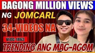 BAGONG MILLION VIEWS NG JOMCARL HABANG NASA BAGUIO ANG MAG-AGOM | 34-VIDEOS NA? GRABE!