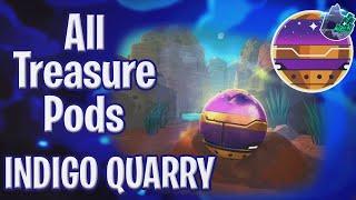 All Treasure Pods in the Indigo Quarry! - Slime Rancher