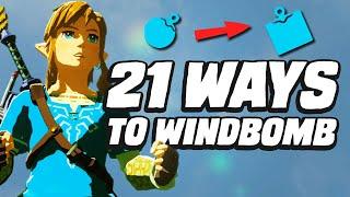 21 Ways To Windbomb In Breath of the Wild