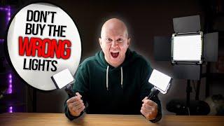 What I Wish I Knew BEFORE Buying Lights for YouTube Videos