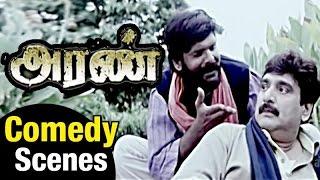 Aran - Tamil Movie | Ganja Karuppu shoots Ramesh | Comedy | Mohanlal | Jiiva | Gopika | Major Ravi