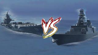 Modern Warships|RF Shtorm VS IT Caio Duilio