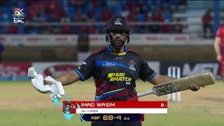 CRAZY Scenes After Controversial Imad Wasim Wicket! | CPL 2024