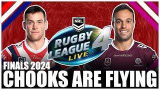 The Sydney Roosters DESTROY The Manly Sea Eagles on RLL4 | NRL FINALS 2024