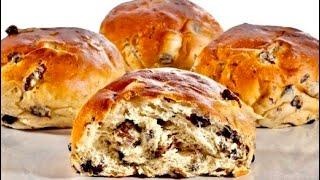 Sweet & Buttery Raisin Buns | How To Bake!