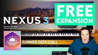 Nexus 3 FREE Expansion | Summer Deep Chill | Best VST Plugin 2020