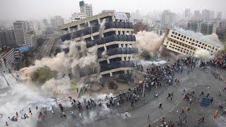 Now Bangkok, Thailand is destroyed in 2 minutes! M7.7 earthquake destroys many buildings