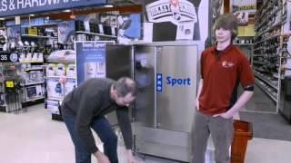 Hub media checks out Sani Sport  at Canadian Tire