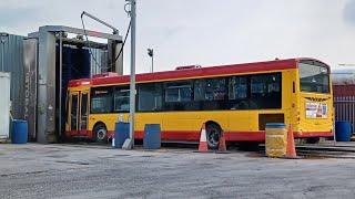 Midland Classic/Diamond Scania L94UB Wright Solar (30904 YN05GXG) In The Bus Wash