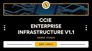 CCIE Enterprise Infrastructure v1.1 Demo Video | BGP | MPLS | Nitiz Sharma Global Tech Pvt Ltd